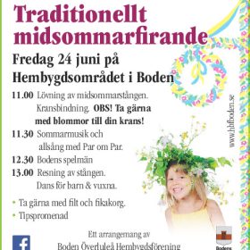 Annons om midsommar
